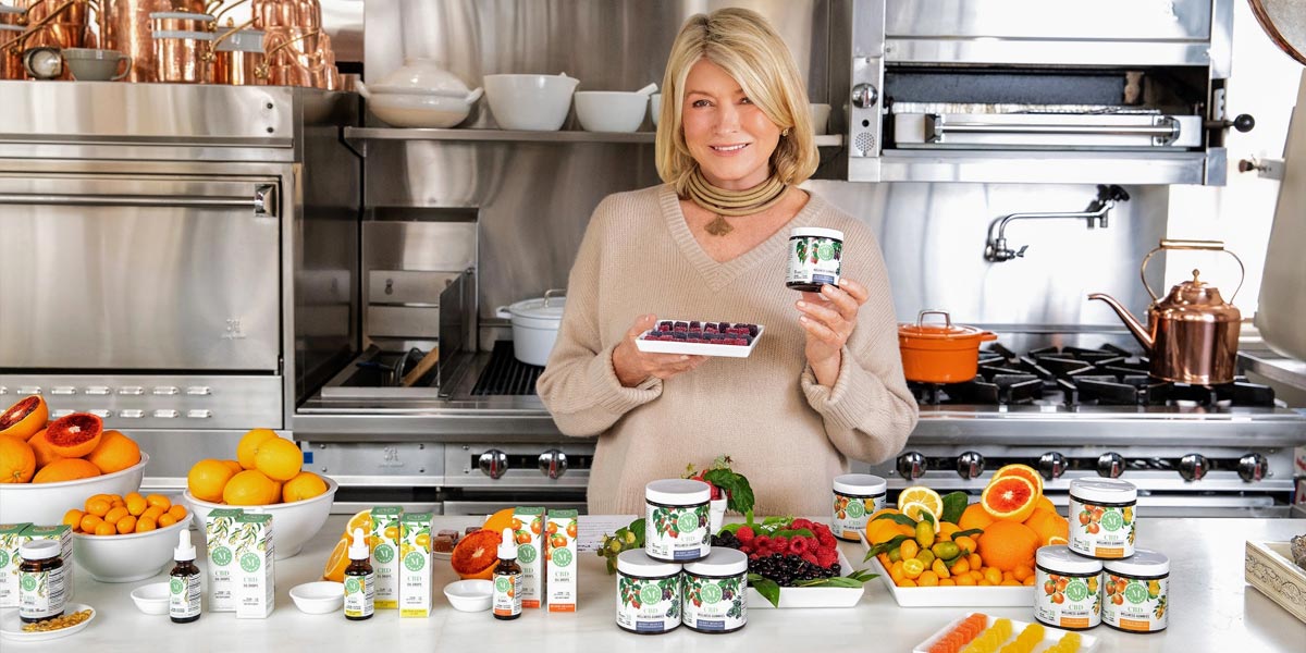 Le CBD selon Martha Stewart