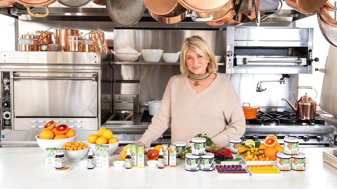 Les produits au CBD de Martha Stewart