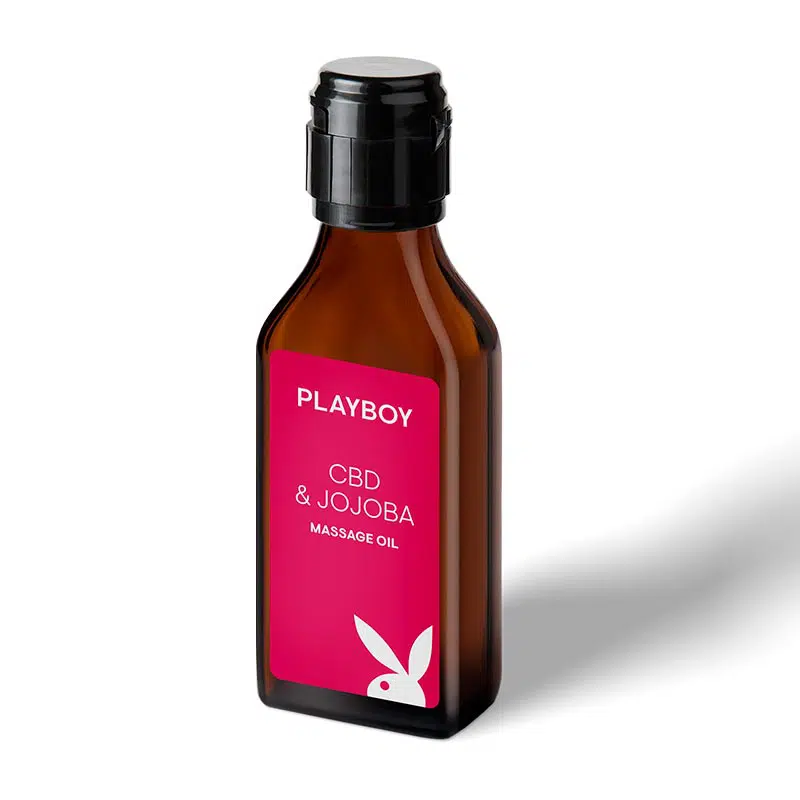 Huile de massage CBD Playboy